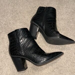 Sam Edelman Croc Booties Boots